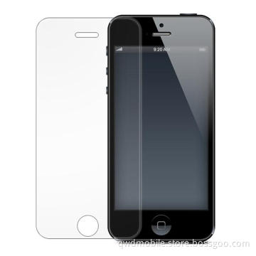 0.3mm 2.5D Round Edge Oleophobic Coating 9h Tempered Glass LCD Screen Protector for iPhone5, OEM/ODM